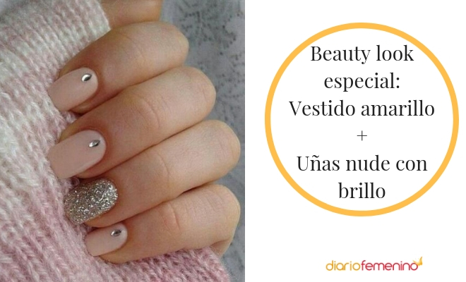Color De Unas Para Vestido Amarillo